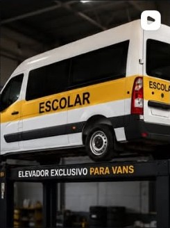 Elevador exclusivo para vans