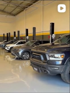 Estrutura da oficina Rede Prime Auto Center